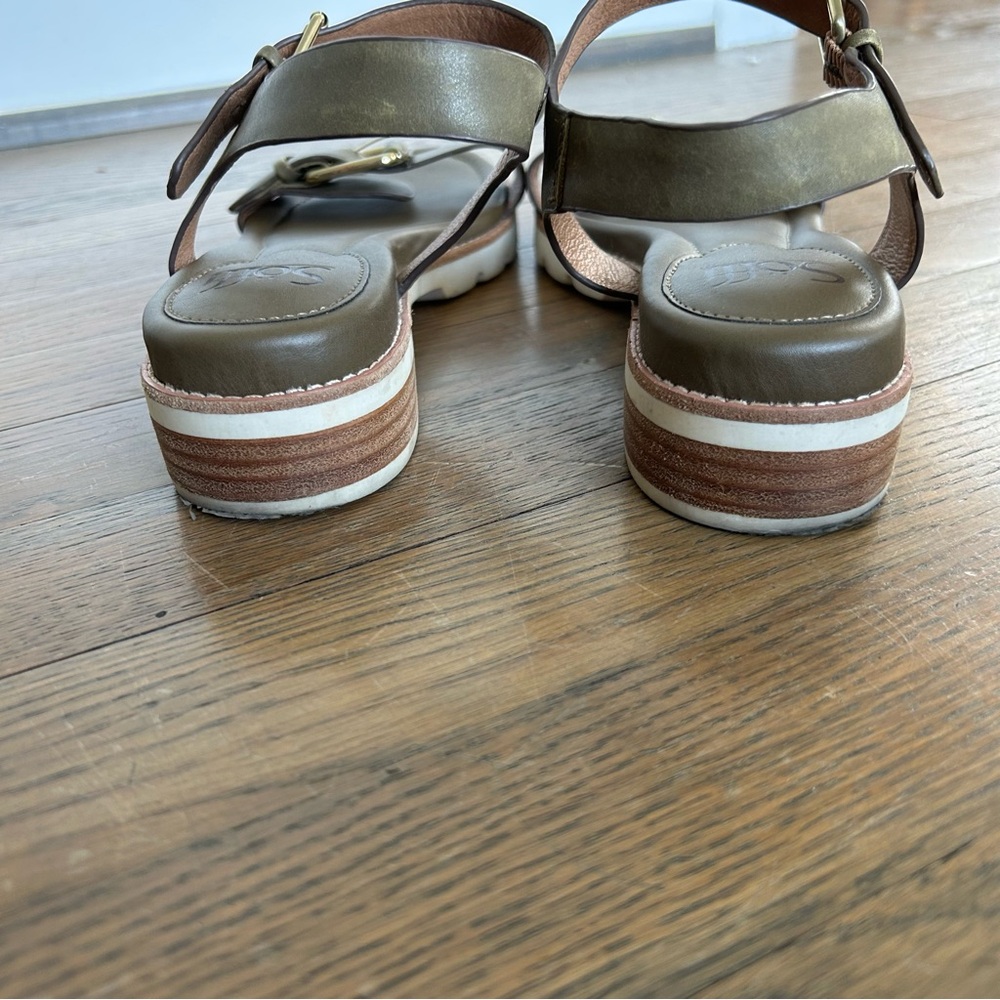 Sofft Women’s Olive Sandal with Buckle - Picture 5 of 6